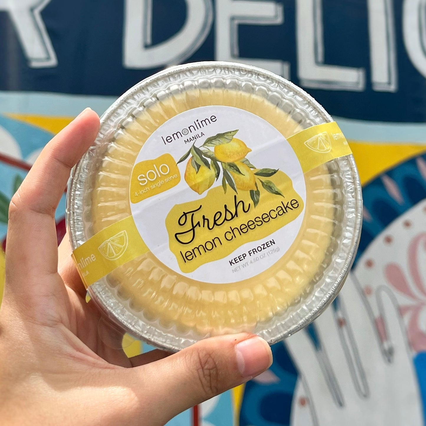 Solo Fresh Lemon Cheesecake