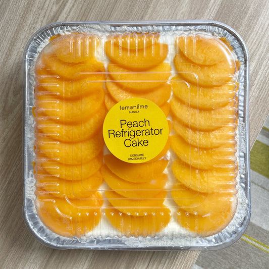 Peach Refrigerator Cake