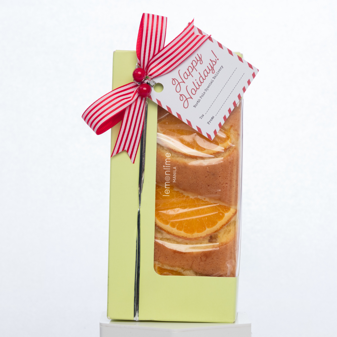 Orange Bread Loaf - Holiday Wrapped